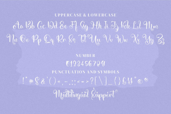 Miskiut Nathalia Font Poster 11