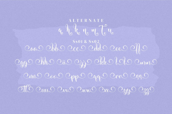 Miskiut Nathalia Font Poster 12