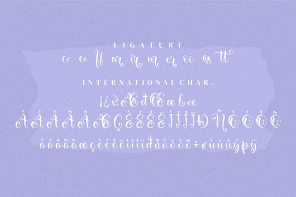 Miskiut Nathalia Font Poster 13