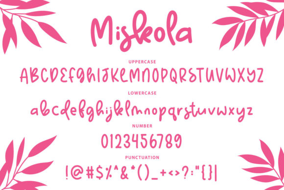 Miskola Font Poster 3