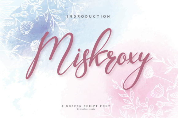 Miskroxy Font Poster 1