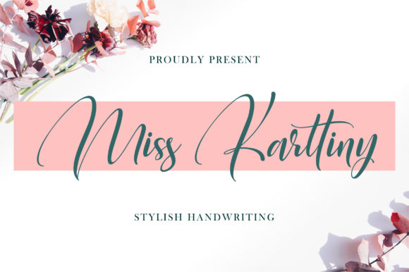 Miss Karttiny Font Poster 1