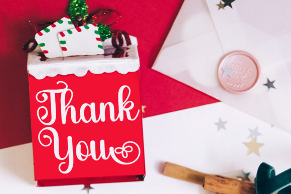 Miss You Christmas Font Poster 9