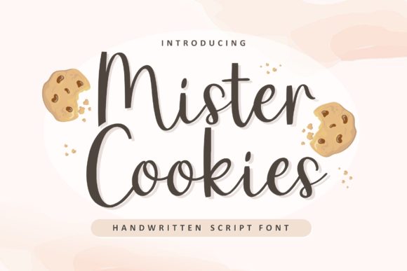 Mister Cookies Font Poster 1