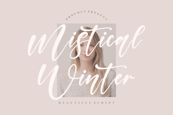 Mistical Winter Font Poster 1