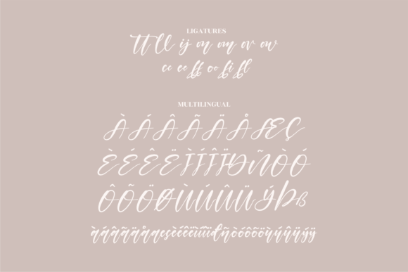 Mistical Winter Font Poster 14