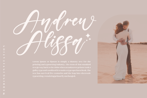 Mistical Winter Font Poster 4
