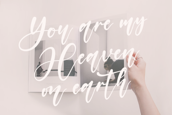 Mistical Winter Font Poster 5