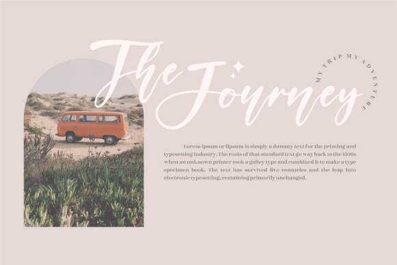 Mistical Winter Font Poster 7