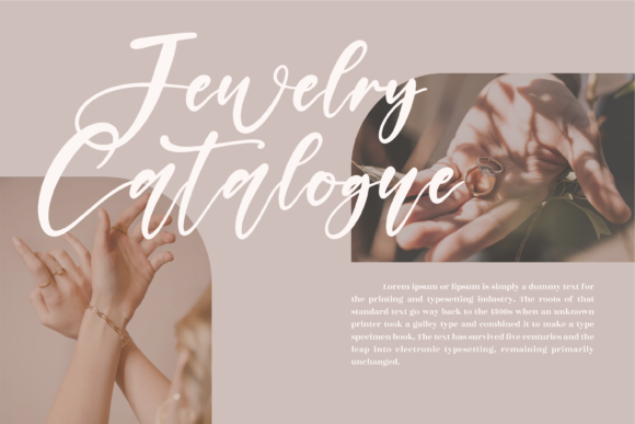 Mistical Winter Font Poster 8