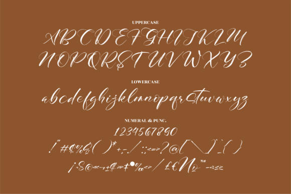 Mistyca Brush Font Poster 13