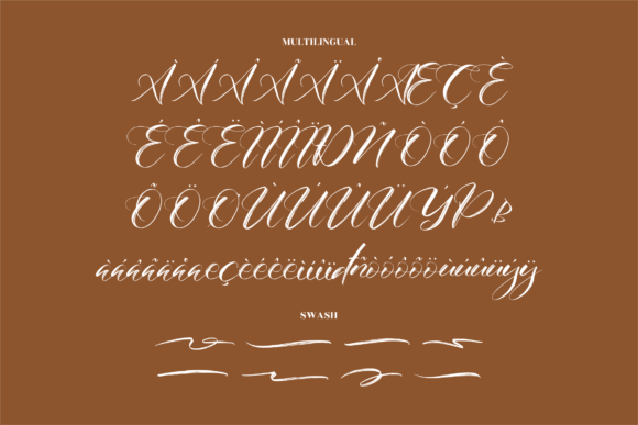 Mistyca Brush Font Poster 15