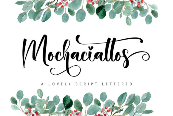 Mochaciattos Font Poster 1