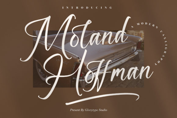 Moland Hoffman Font Poster 1
