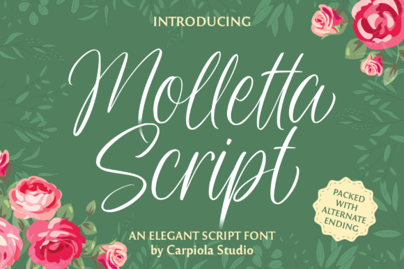 Molleta Script Font