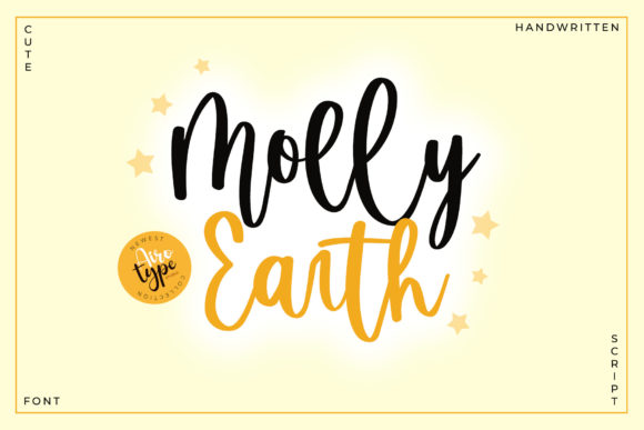 Molly Earth Font Poster 1