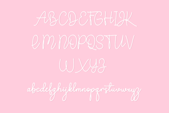 Molly Lips Font Poster 7
