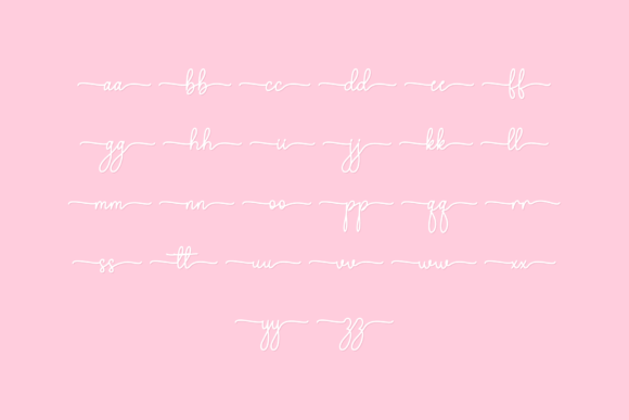 Molly Lips Font Poster 8