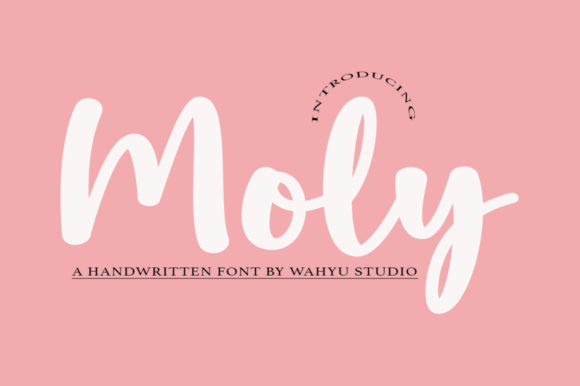 Moly Font Poster 1