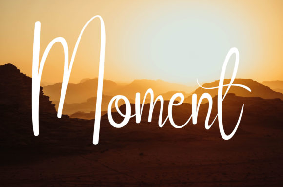 Moment Font