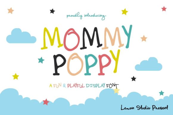 Mommy Poppy Font Poster 1