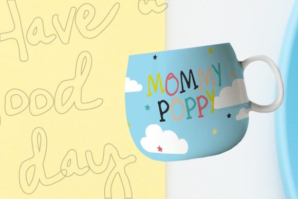 Mommy Poppy Font Poster 6