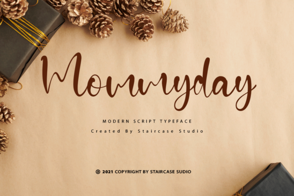 Mommyday Font Poster 1