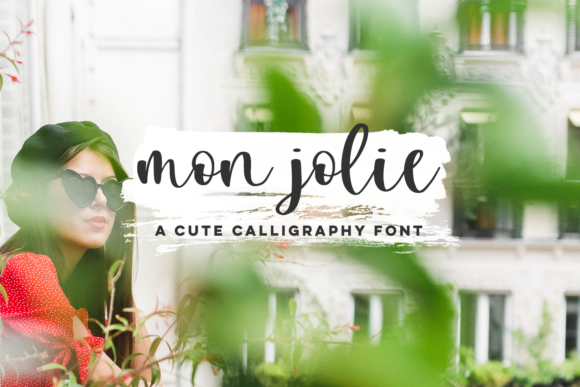 Mon Jolie Script Font Poster 1