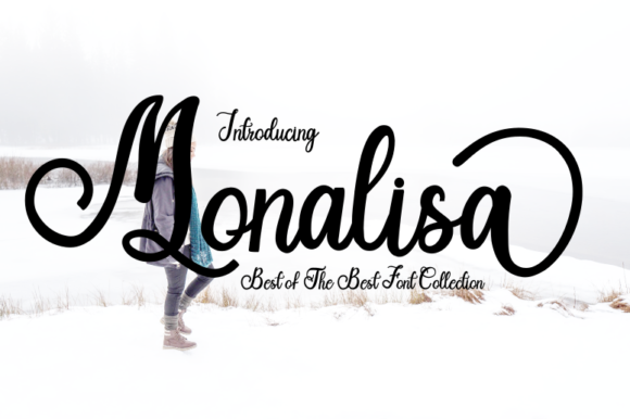 Monalisa Font Poster 1