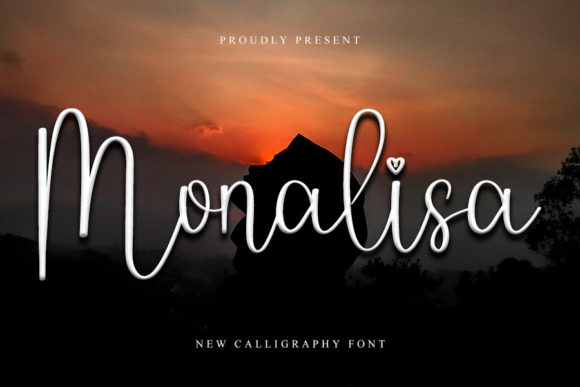 Monalisa Font Poster 1