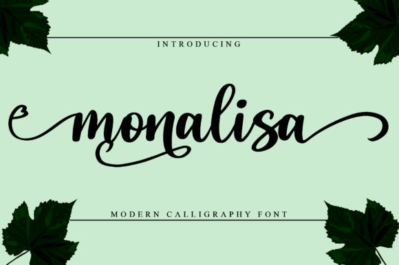 Monalisa Font