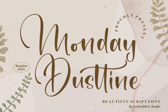 Monday Dusttine Font