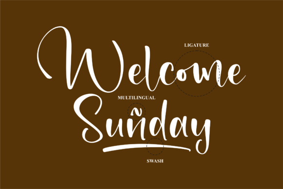 Monday Dusttine Font Poster 12