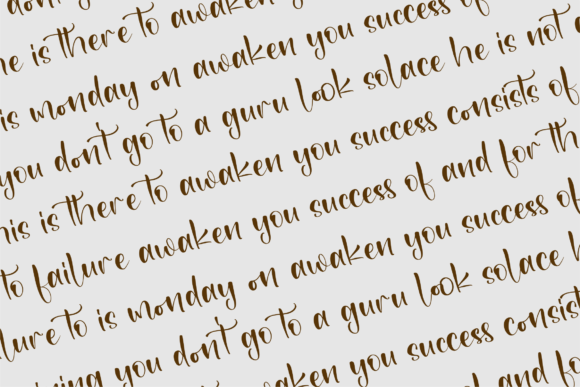 Monday Dusttine Font Poster 8