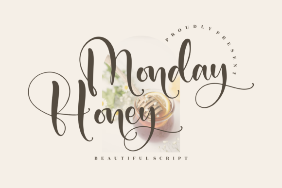 Monday Honey Font Poster 1