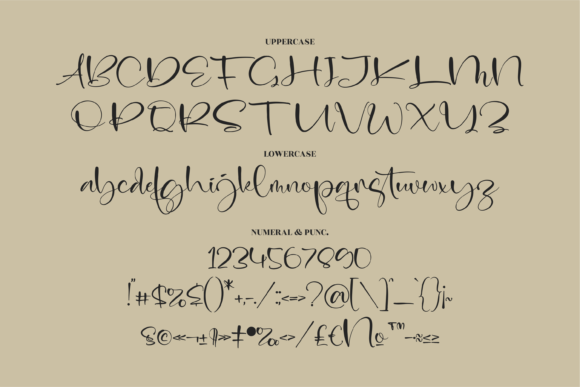 Monday Night Font Poster 13
