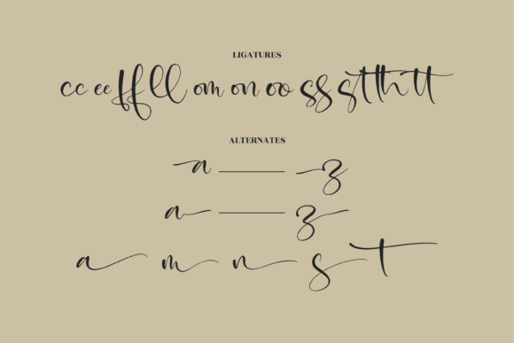 Monday Night Font Poster 14