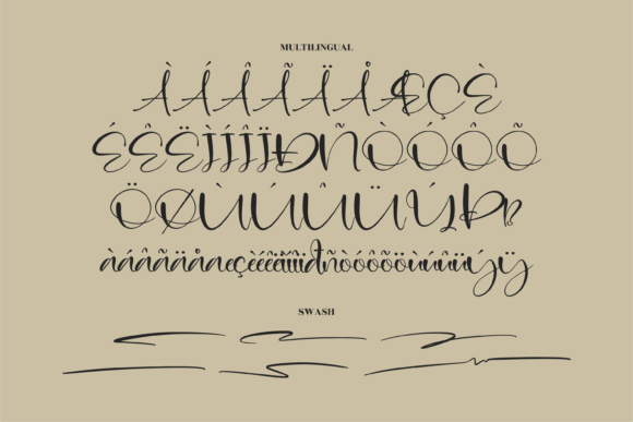Monday Night Font Poster 15