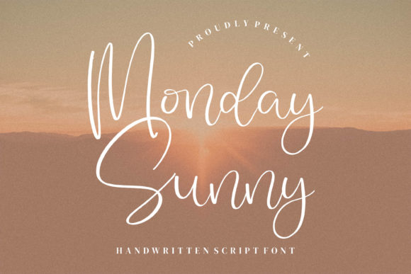 Monday Sunny Font