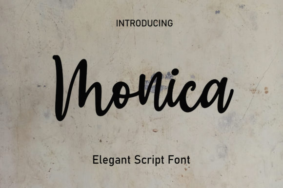 Monica Font Poster 1