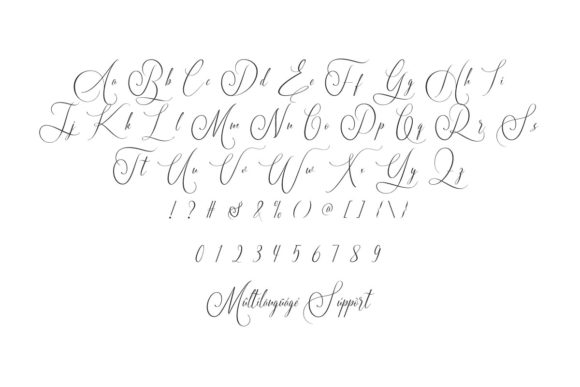Monica Harper Font Poster 3