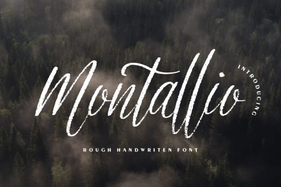 Montallio Font Poster 1