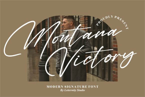 Montana Victory Font Poster 1