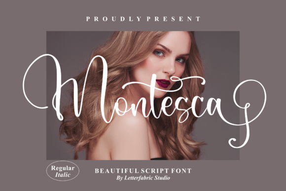 Montesca Font Poster 1