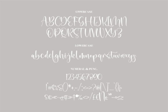 Montesla Diamond Font Poster 13