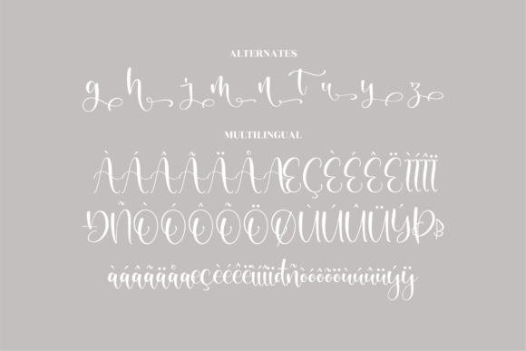 Montesla Diamond Font Poster 15