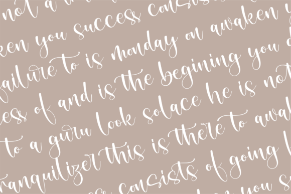 Montesla Diamond Font Poster 8