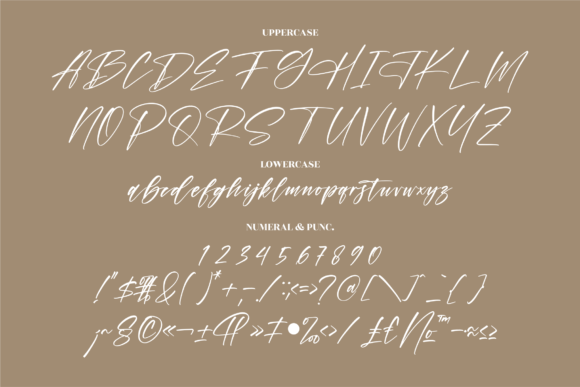 Monttena Font Poster 13