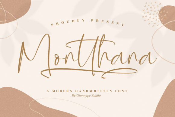 Montthana Font Poster 1
