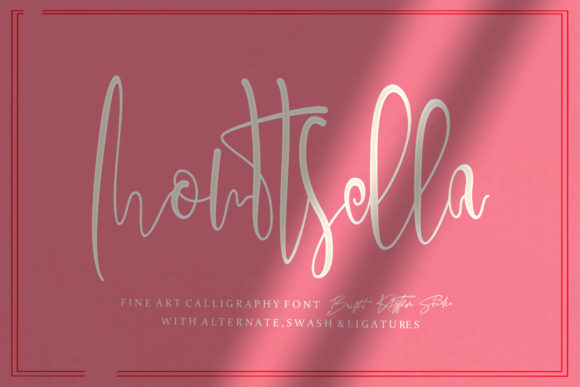 Monttsella Font Poster 1